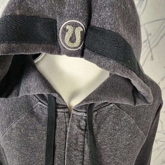 Lululemon Gray French Terry 1/4 Zip Hoodie - Picture 2 of 6